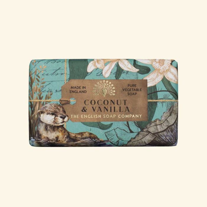 The English Soap Company Anniversary Coconut and Vanilla Soap